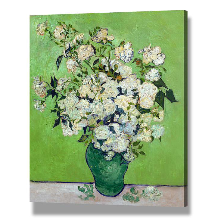 Pink Roses in a Vase