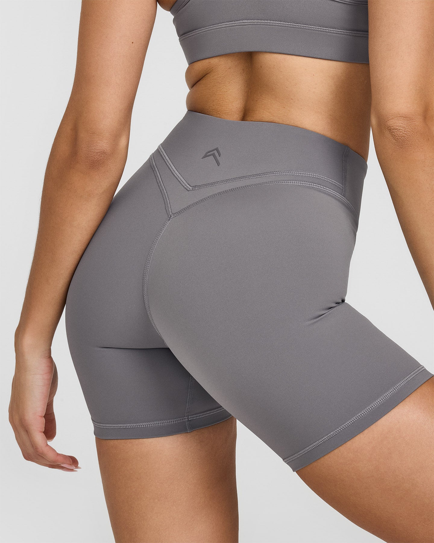 Unisex Wrap Shorts 6 | Ash Grey - Perfect for Yoga, Running & Beach Wear