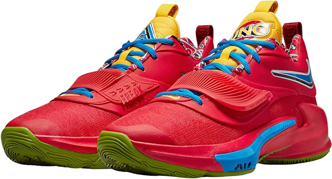 Nike Zoom Freak 3 Basketball Shoes for Men - High-Performance Court Sneakers with Responsive Cushioning - Perfect for Indoor/Outdoor Games, Training & Streetwear Fashion