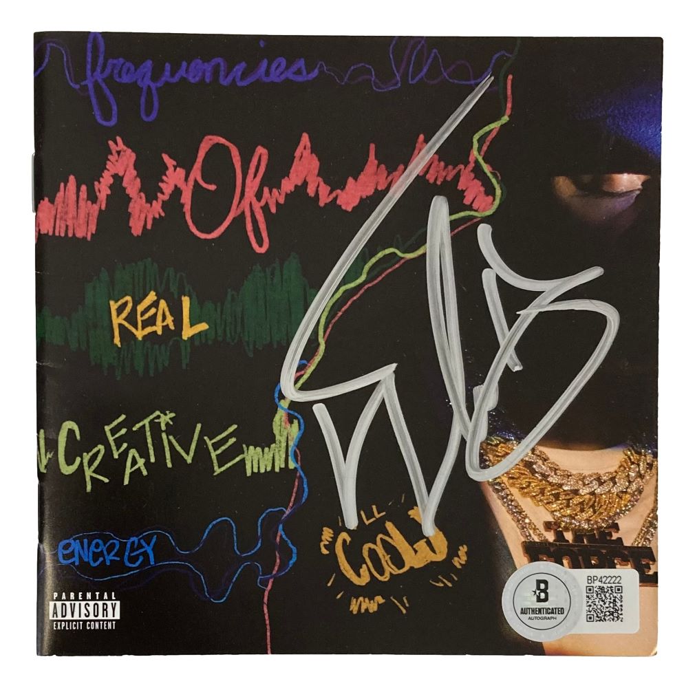 LL Cool J Signed The Force CD Booklet - Limited Edition Collectible for Music Fans & Memorabilia Enthusiasts - Perfect for Autograph Displays, Music Collections & Gift Giving