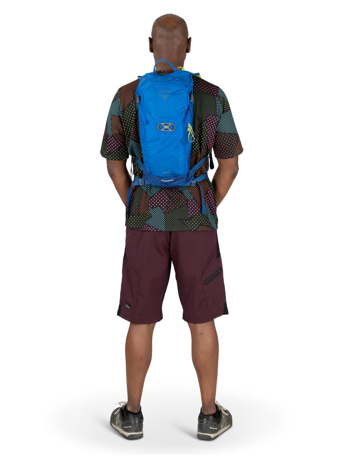 Osprey Siskin 8 Hydration Backpack for Men - Lightweight Cycling Hydration Pack with 2.5L Water Bladder - Perfect for Mountain Biking, Hiking & Outdoor Adventures