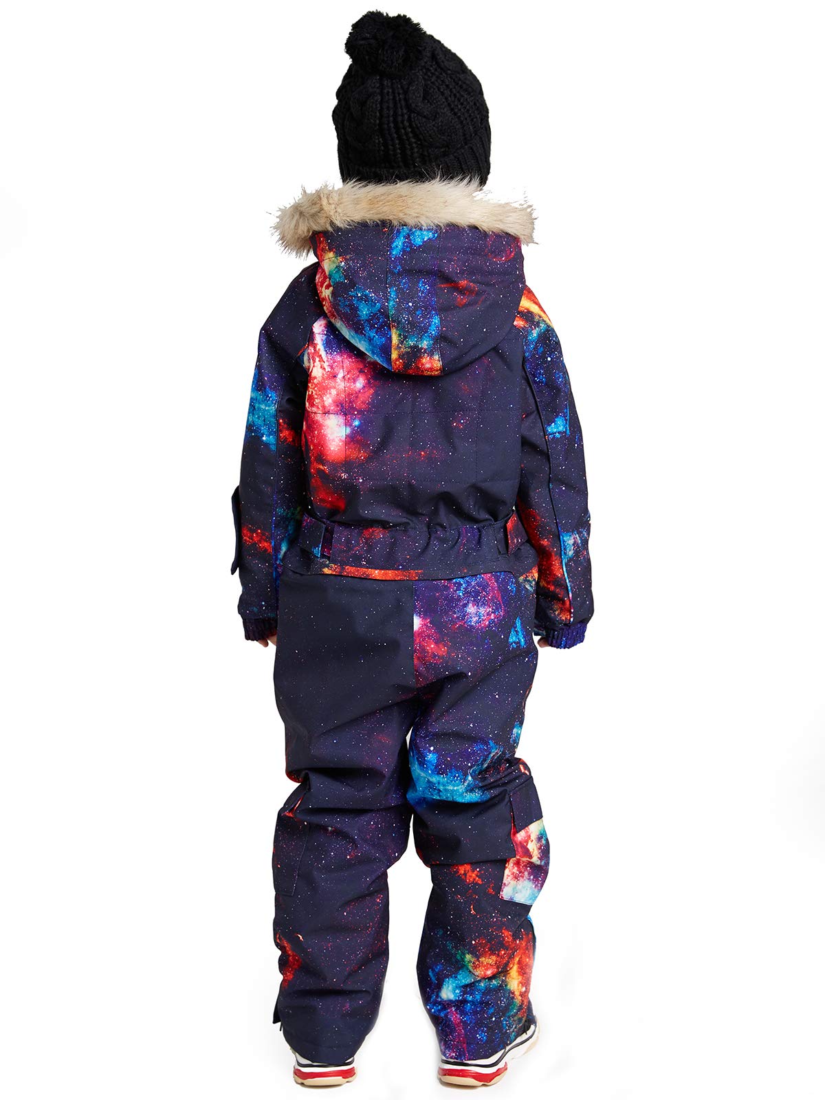 Bluemagic Kids' Waterproof Snowsuit - Winter One Piece Ski Suit for Boys & Girls, Warm Snowboarding Overalls for Outdoor Activities - Perfect for Skiing, Snow Play & Cold Weather Adventures