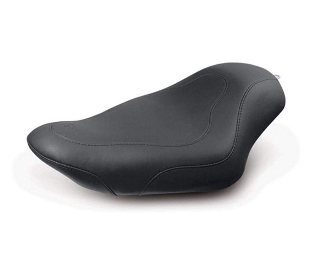 Mustang Tripper Solo Seat 76570 - Premium Motorcycle Seat for Harley Davidson & Cruisers - Comfort Ride for Long Distance & Road Trips