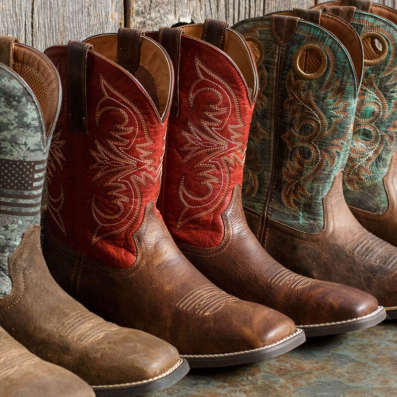 Sport Pardner Western Boots for Men & Women - Genuine Leather Cowboy Boots with Comfortable Fit | Perfect for Rodeo, Country Dancing & Western Fashion