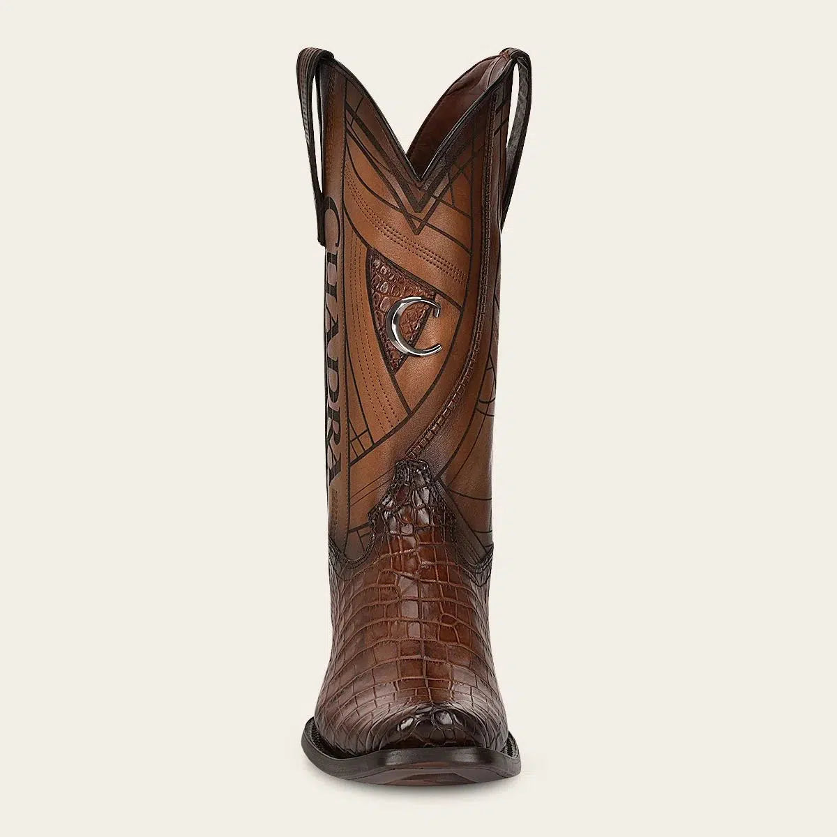 Men's Cuadra Brown Western Cowboy Leather Boots - Genuine Moreleti Leather for Durability & Style - Perfect for Rodeo, Country Music Festivals & Outdoor Adventures