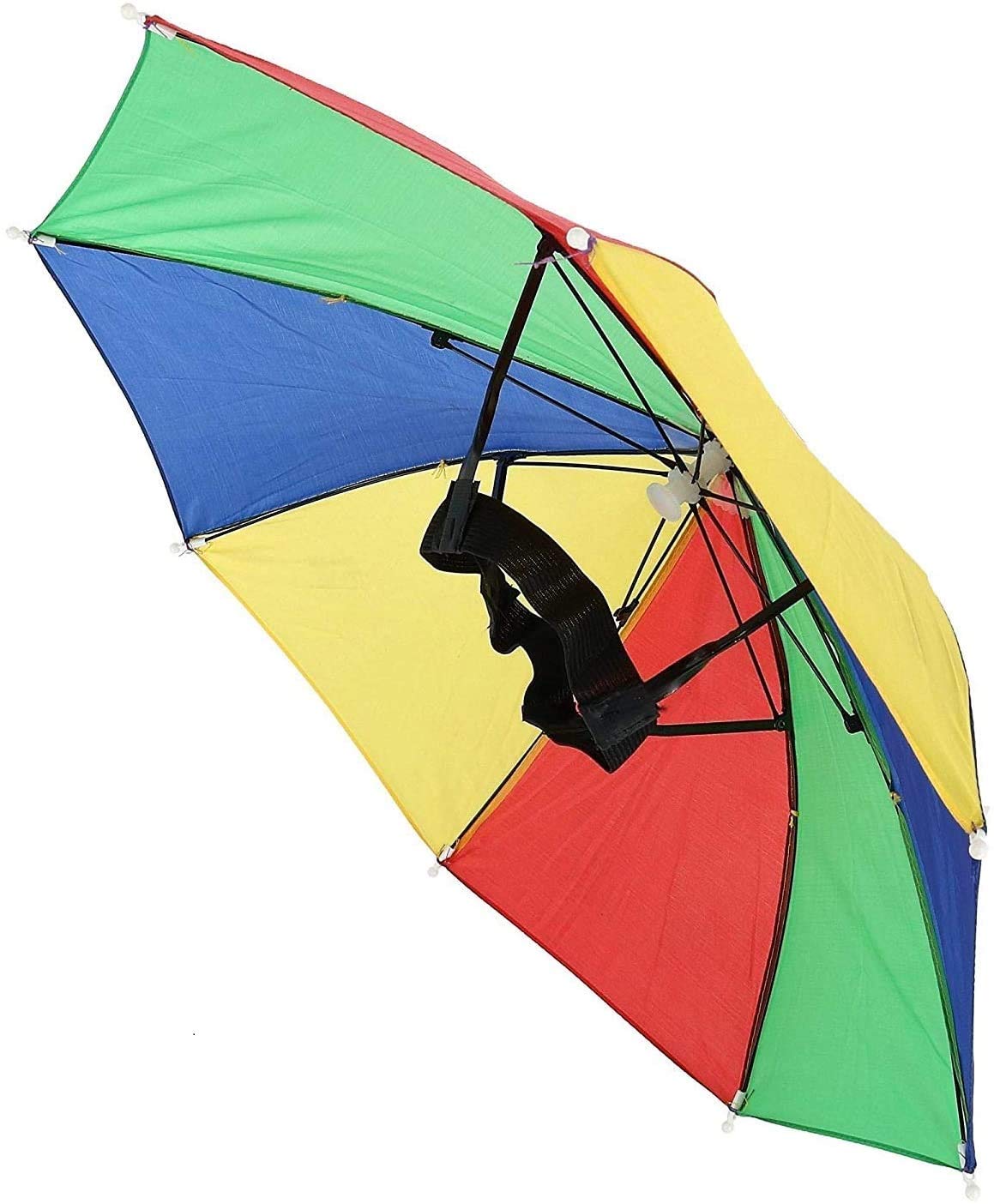 Rhode Island Novelty Umbrella Hats - 20 Inch Colorful Rain Protection for Outdoor Activities, Festivals & Beach Days