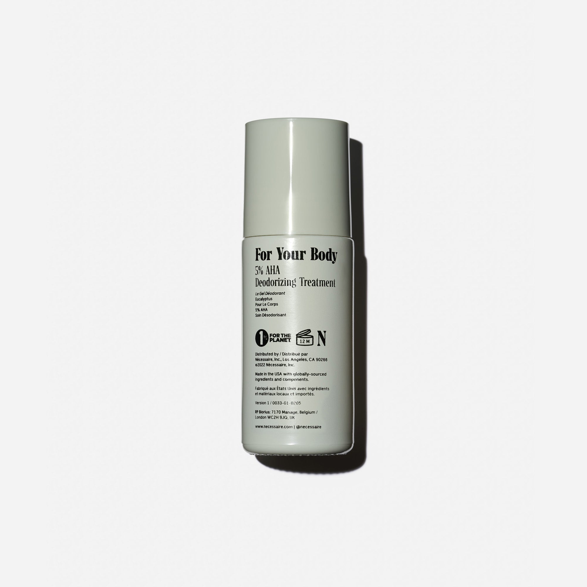 Natural Eucalyptus Deodorant Gel for Men & Women - Long-Lasting Odor Protection, Aluminum-Free, 24-Hour Freshness - Perfect for Gym, Work & Outdoor Activities