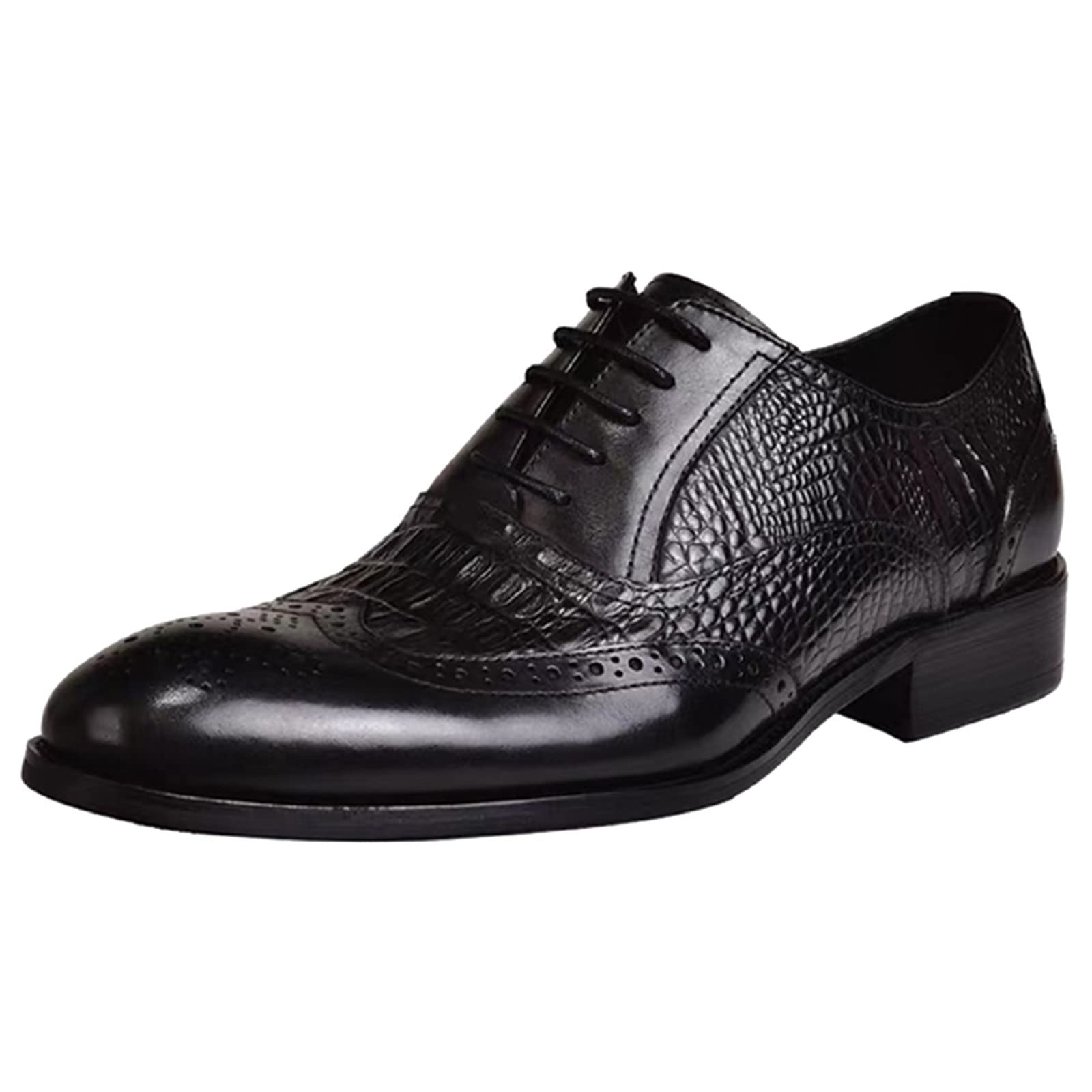 Men's High Top Leather Casual Shoes - Breathable Lace-Up Fashion Sneakers for Comfortable Daily Wear | Perfect for Driving, Walking & Urban Style