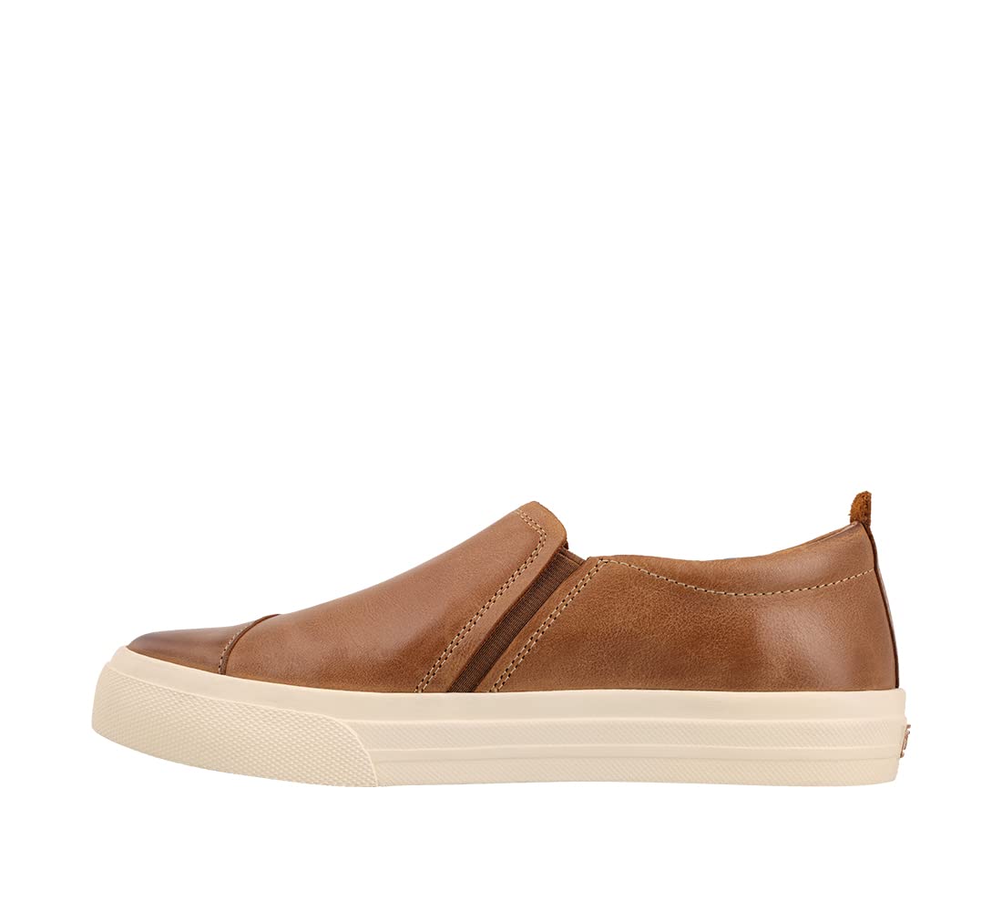 **Taos Twin Gore Lux Slip-On Sneakers – Premium Leather Slip-On Shoes with Arch & Metatarsal Support, Removable Cushioned Footbed for All-Day Comfort – Perfect for Work, Travel & Casual Wear**