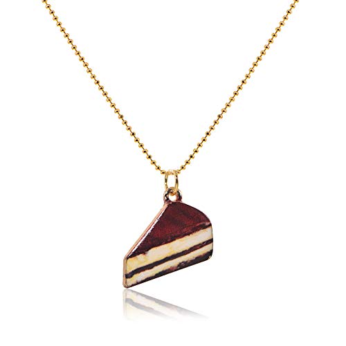 Chocolate Cake Necklace