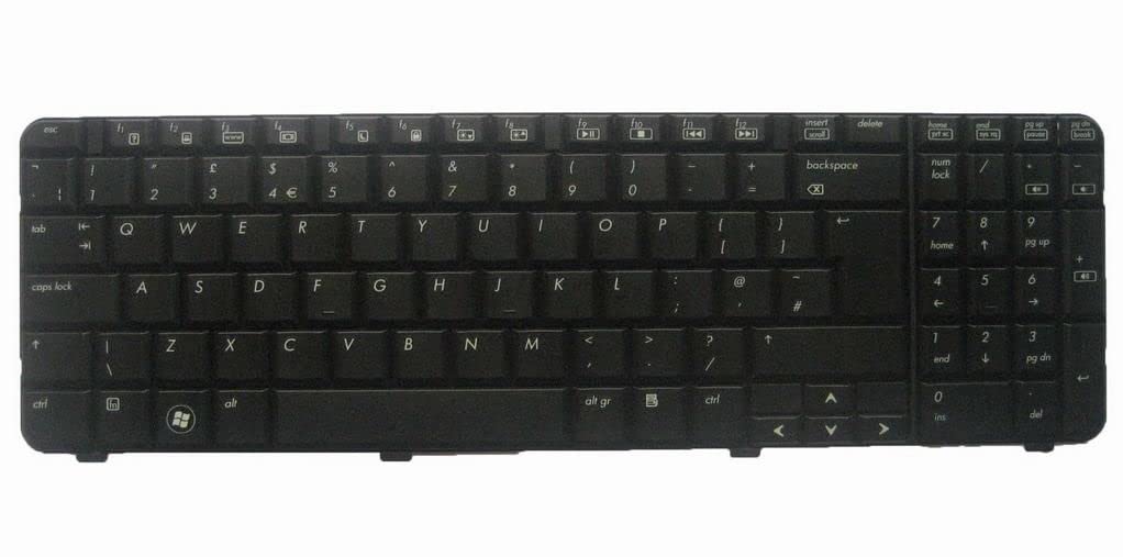 HP CZ PRES Black Keyboard - Czech Layout for HP Compaq CQ61/G61 Laptops
