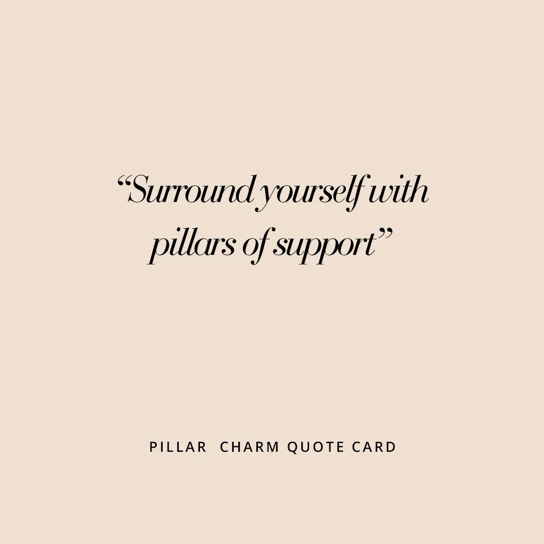 Pillar Charm - Elegant & Unique Jewelry for Necklaces, Bracelets & DIY Crafting | Perfect for Gifts, Fashion Accessories & Spiritual Healing