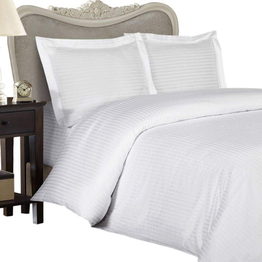 Luxurious 300 Thread Count King Size 4-Piece Bed Sheet Set - 100% Egyptian Cotton, Deep Pocket, Breathable & Soft - Perfect for Master Bedroom, Guest Room & Hotel Use
