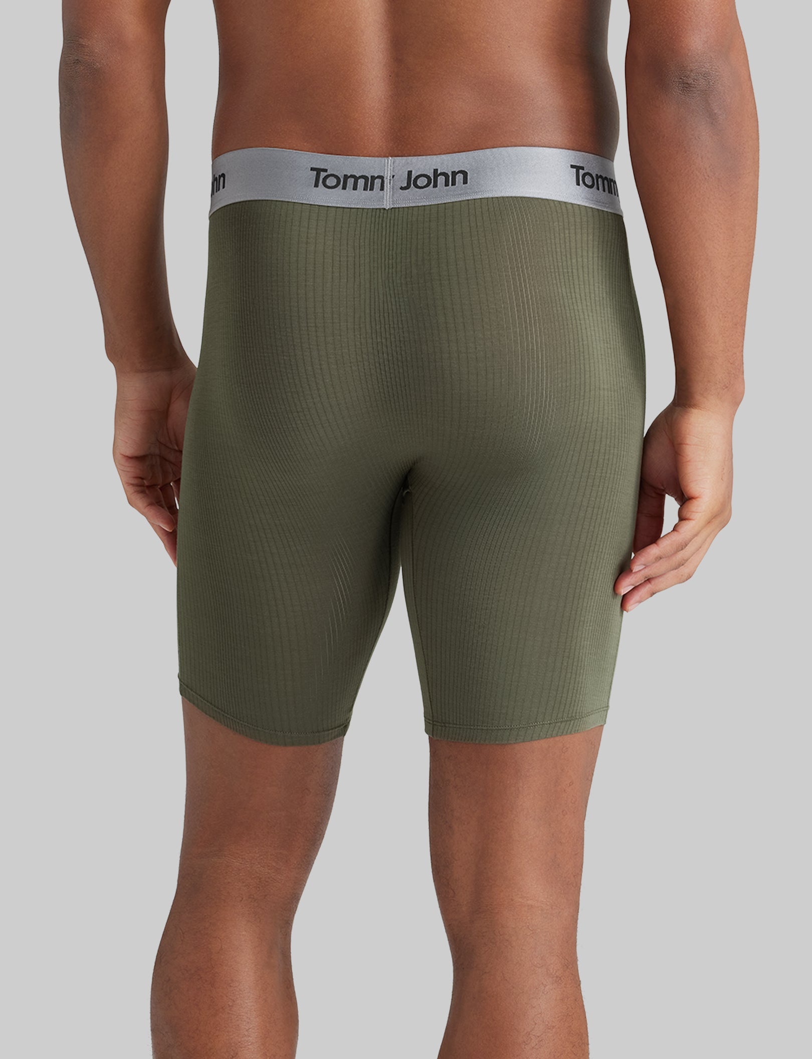 Premium Second Skin Luxe Rib Boxer Briefs - 8-Pack of Ultra Soft Men's Underwear for All-Day Comfort | Perfect for Workout, Lounge & Everyday Wear