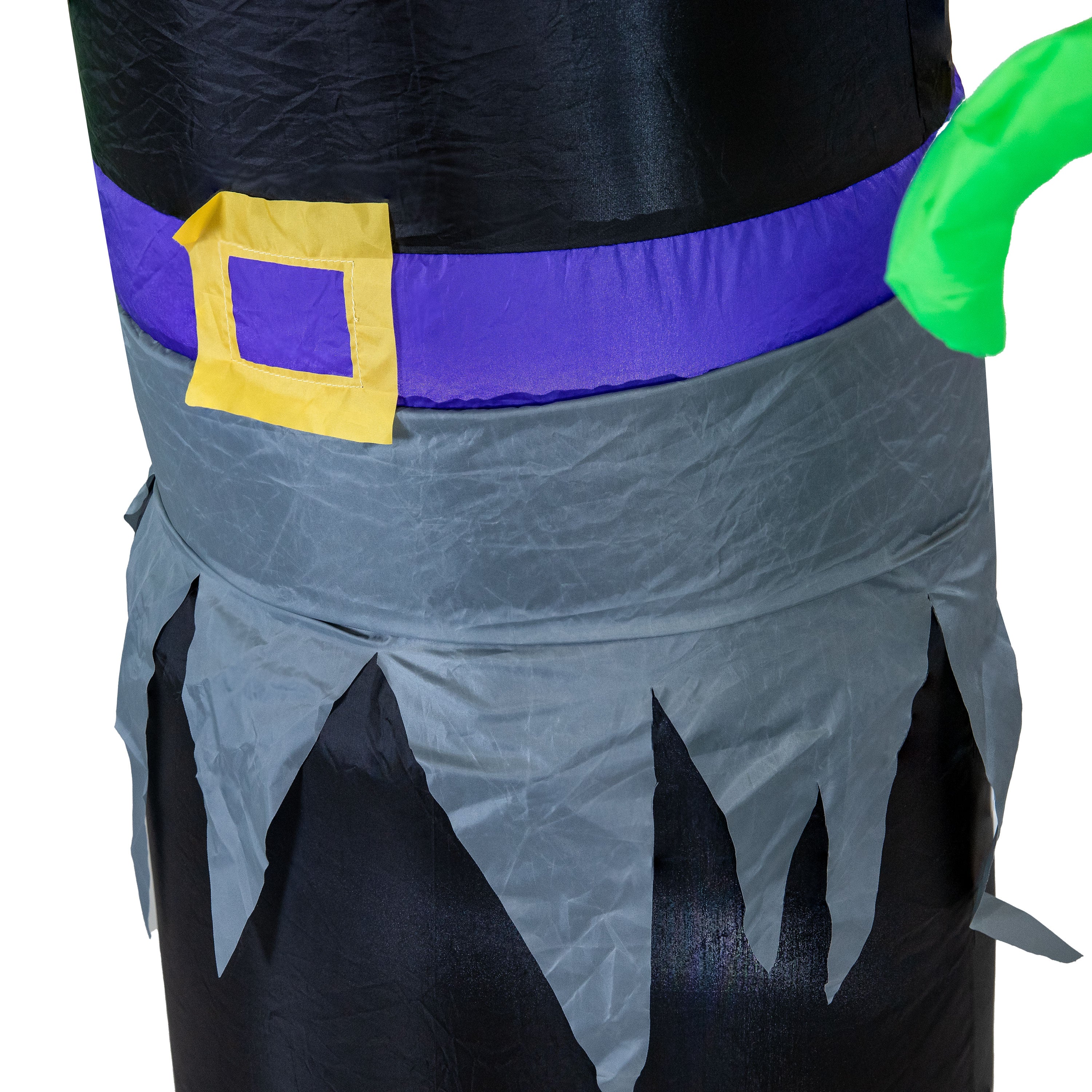 Sunnydaze 8ft Winifred the Wicked Witch Inflatable Halloween Decoration - Outdoor Yard Decor for Spooky Party & Haunted House