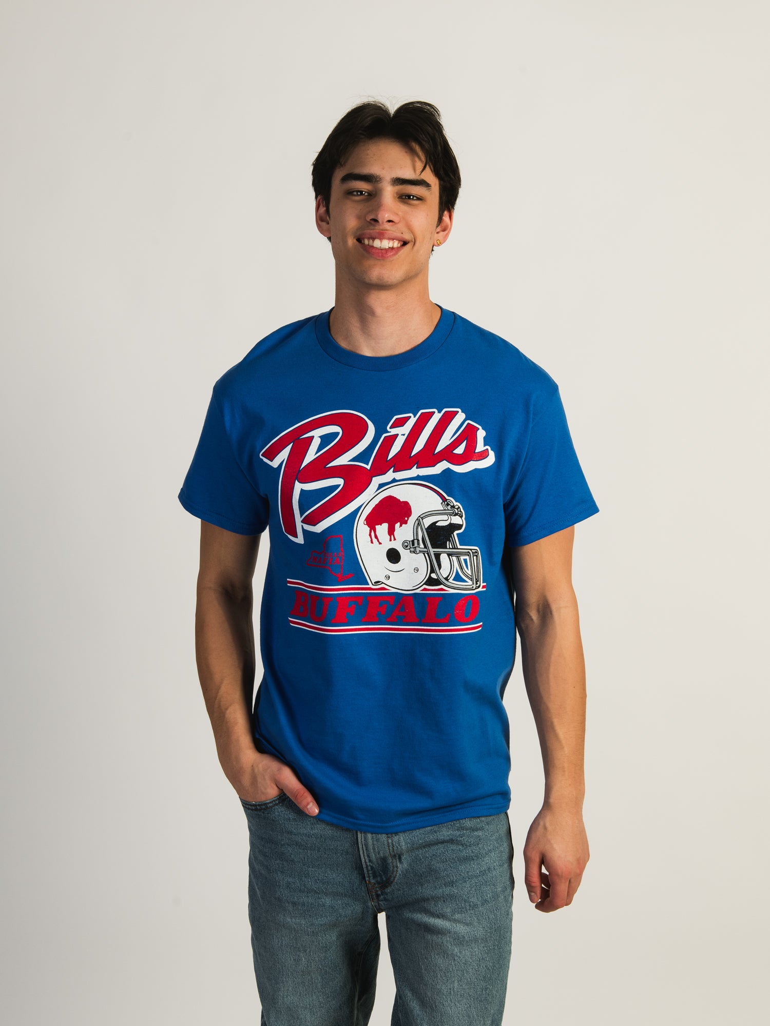 47 Buffalo Bills Fly By T-Shirt - Official NFL Licensed Apparel for Fans & Game Day Outfits