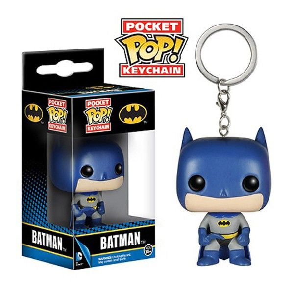 DC Universe Pocket Pop! Keychain Batman - Fun Collectible Keyring for Fans, Gifts & Everyday Carry