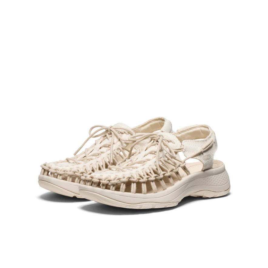 Women's UNEEK ASTORIA Canvas Sneakers in Birch/Birch - Comfortable & Stylish Casual Shoes for Walking, Travel & Everyday Wear