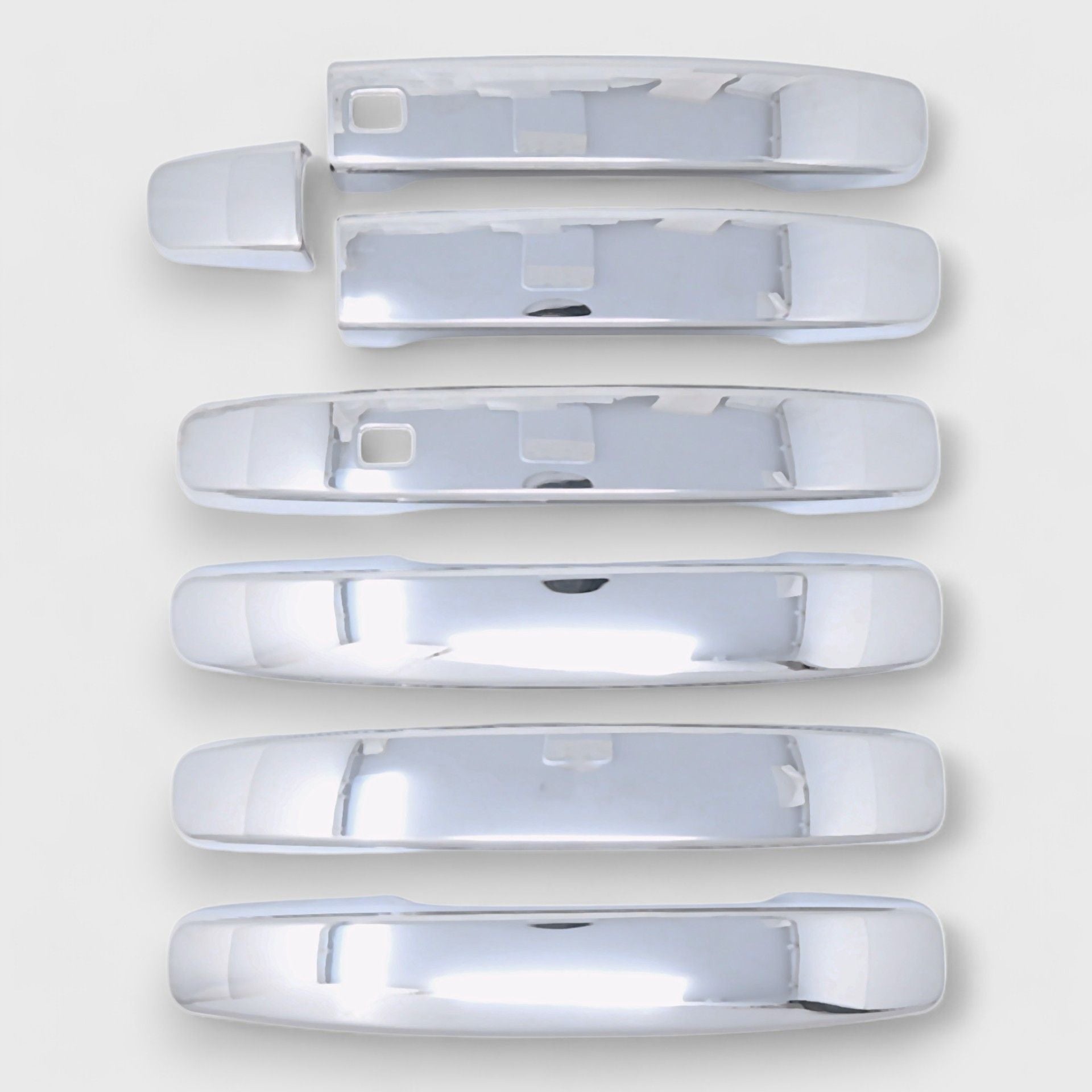 Chrome Door Handle Cover with or without Smart Key - DH290 | Secure & Stylish Upgrade for Home & Office Doors | Durable & Easy Installation