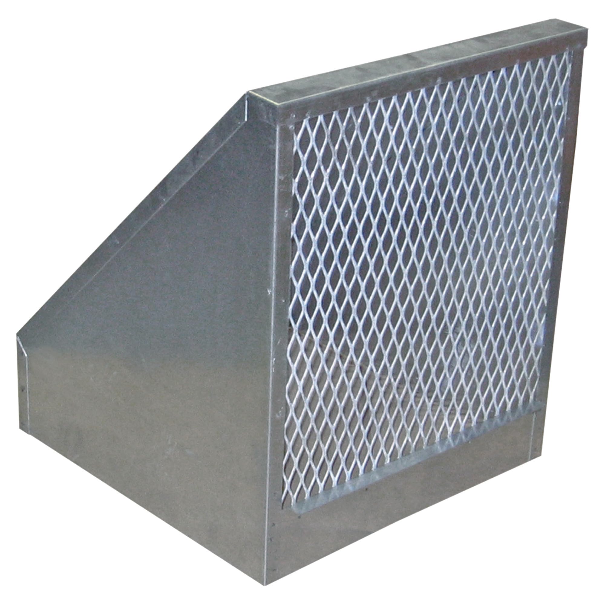 Canarm 16-Inch Galvanized Metal Fan Hood with Bird Screen - Compatible with AX16-4 Exhaust Fan | Durable Outdoor Vent Cover for Barn, Garage & Workshop Protection
