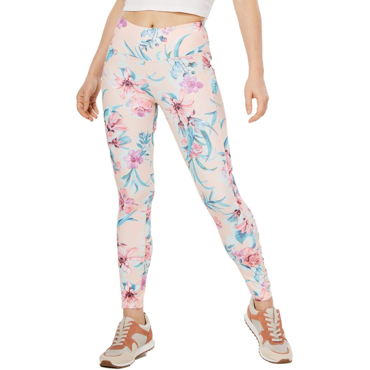 Ideology Women's High Waist Yoga Leggings - Soft Stretchy Workout Pants for Running, Gym & Lounge Wear