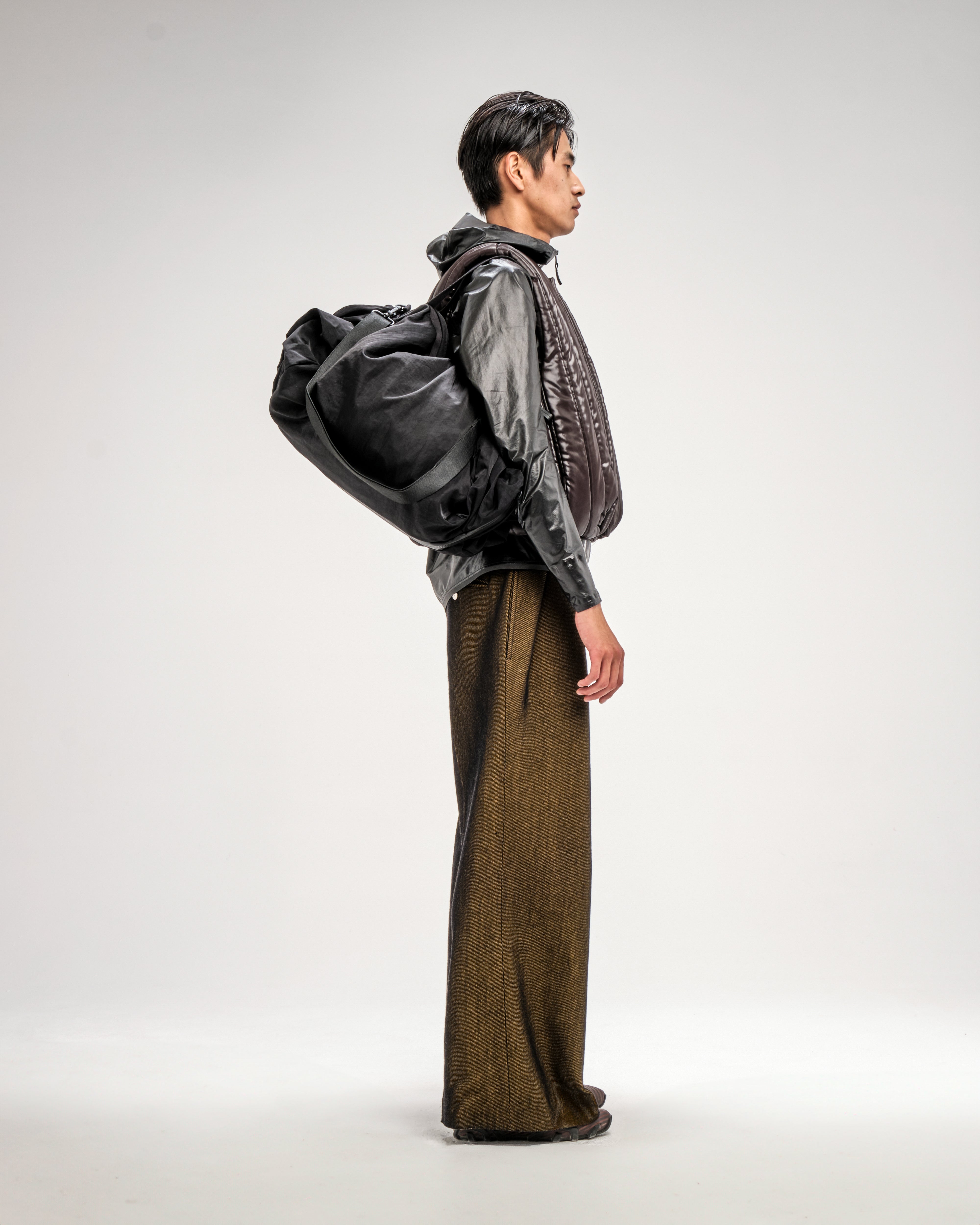 Cote & Ciel Obed Smooth Duffle Bag - Waterproof Travel Duffel with Laptop Compartment | Perfect for Business Trips, Gym & Weekend Getaways