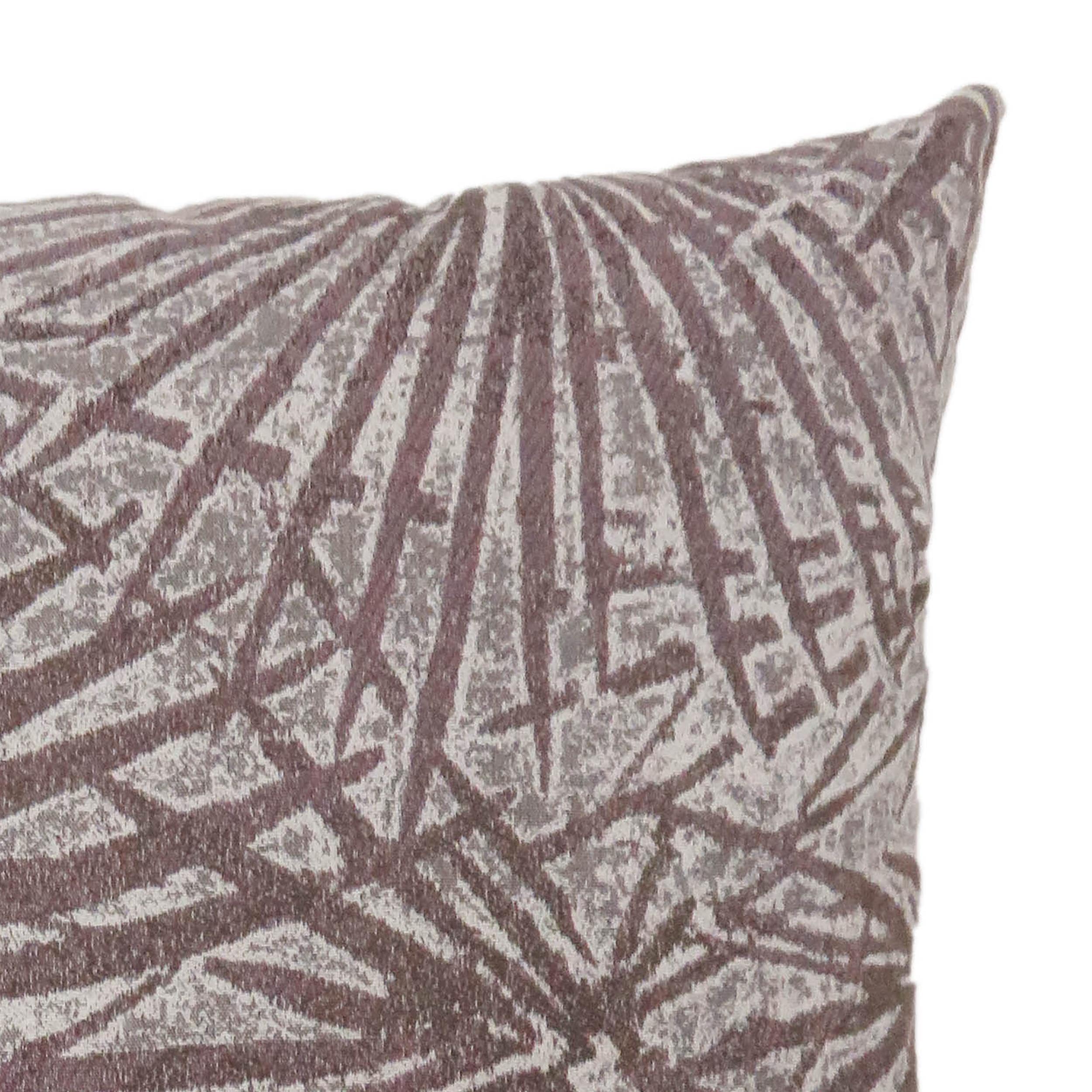 Furniture of America Safarei Fabric Large Brown Throw Pillows (Set of 2) - Soft Decorative Cushions for Sofa, Bed, Living Room & Home Decor