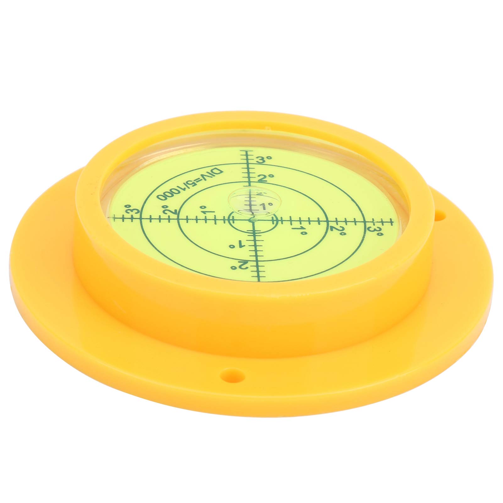 90mm Round Bubble Level with Scale - Durable ABS Material for Cameras & Electronic Scales | Perfect for Photography, Construction, and DIY Projects