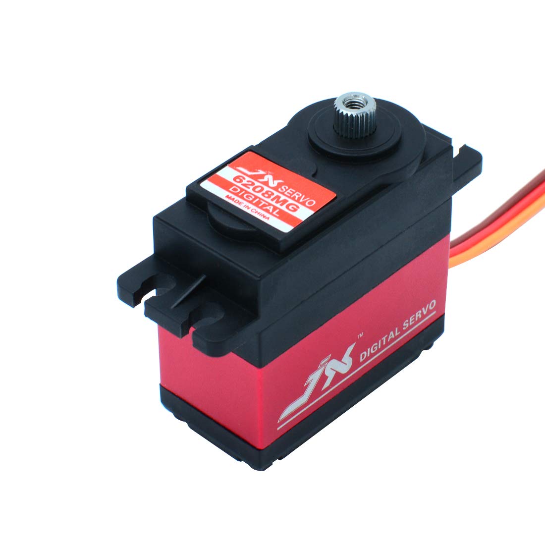 PDI-6208MG 8KG High Torque Metal Gear Digital Servo - High Speed RC Servo for Drone, RC Car, Boat, Robot & Drift Racing | Perfect for Competitive RC Sports & DIY Robotics Projects