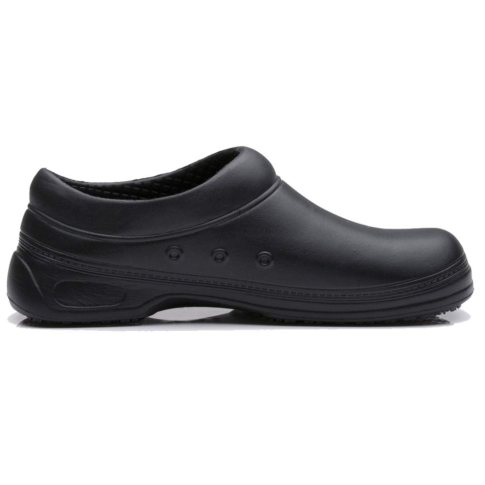 **Slip-Resistant Waterproof Chef Shoes for Men & Women - Comfortable Non-Slip Kitchen Clogs for Nurses, Restaurant Workers & Gardeners - Ideal for Cooking, Healthcare & Outdoor Use**