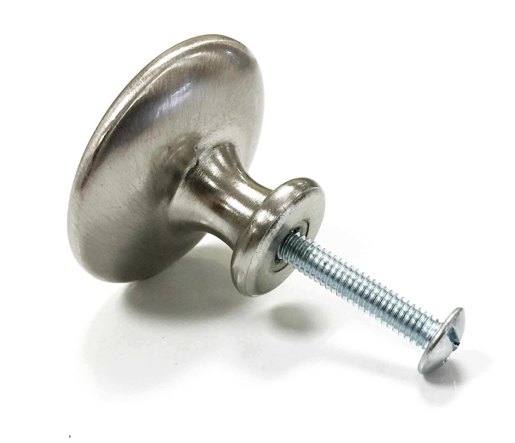 Personalized Initial Damask Cabinet Knob - Silver Finish | Elegant Drawer Pulls for Bedroom, Kitchen & Bathroom Cabinets