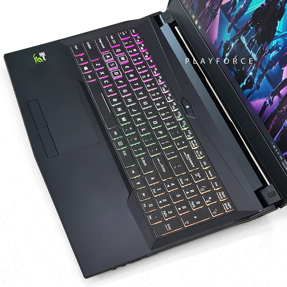 Aftershock MX15 Elite Gaming Laptop - Intel Core i7 8750H, NVIDIA GTX 1050Ti, 16GB RAM, 1TB HDD + 256GB SSD, 15.6