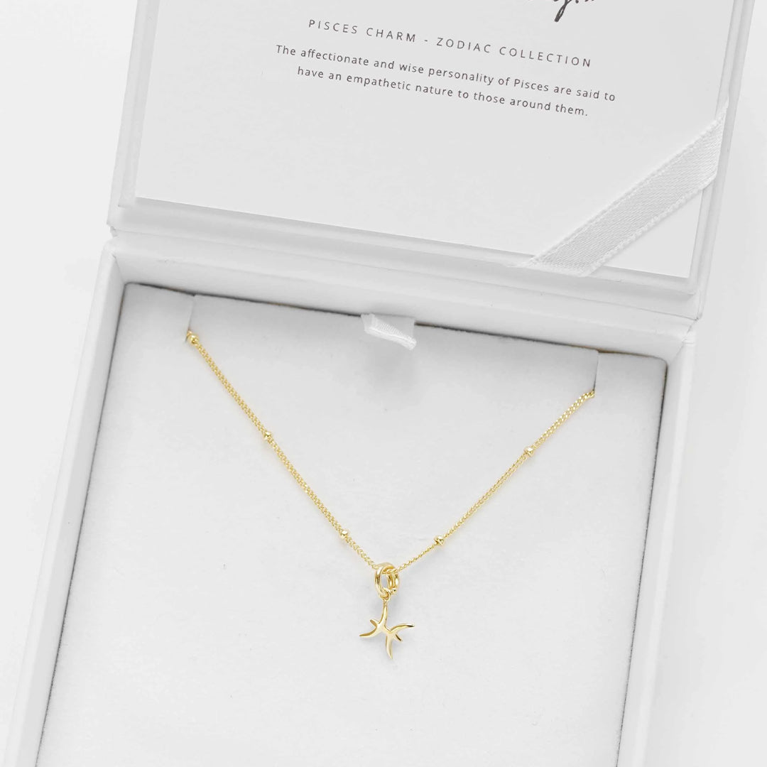 Elegant Petite Zodiac Necklace - Dainty Gold Zodiac Pendant for Women - Perfect Gift for Birthday, Anniversary & Everyday Wear