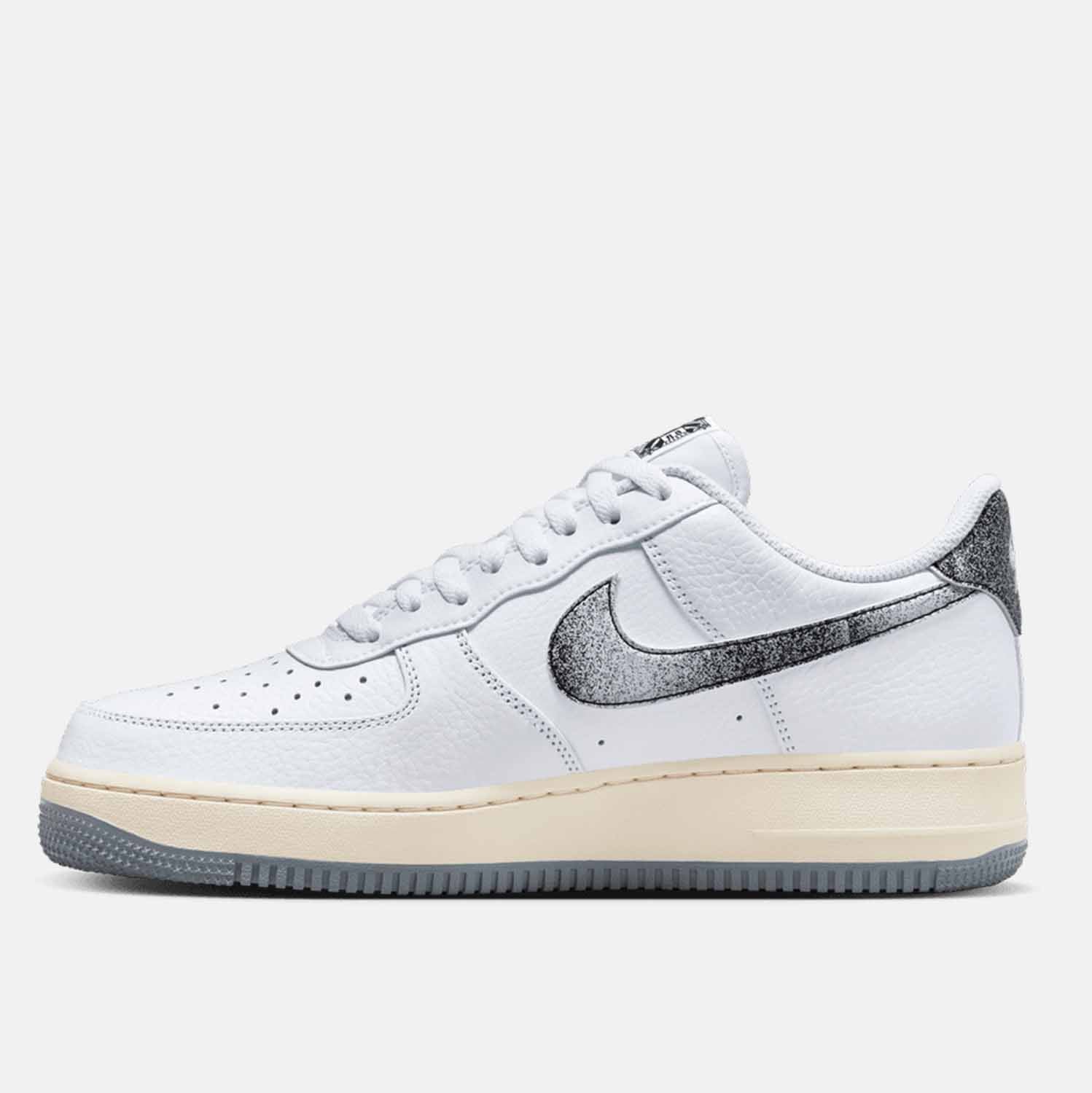 Nike Men's Air Force 1 '07 Sneakers - White/Black Basketball Shoes for Casual Wear & Street Style | Perfect for Everyday Outfits, Gym, and Urban Fashion