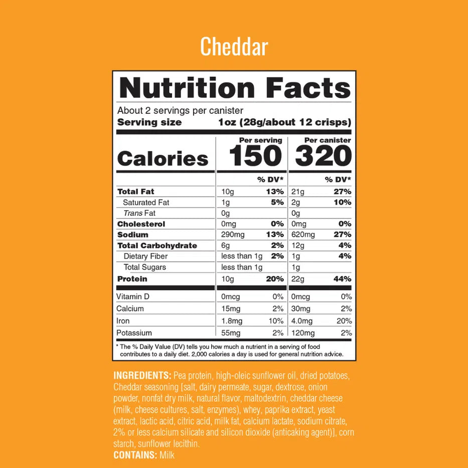 Power Crunch Protein Crisps - High Protein Snack Bars for Energy & Muscle Recovery - Perfect for Gym, Hiking & On-the-Go Nutrition