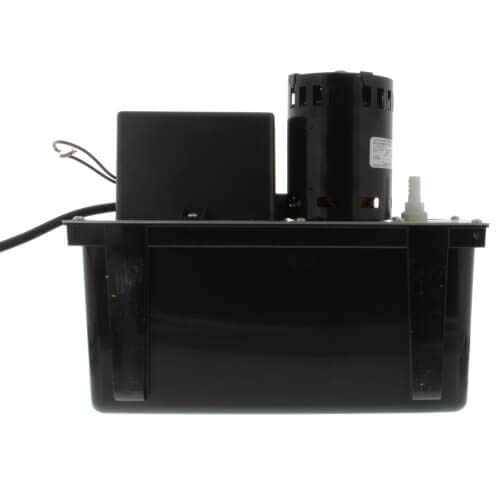 Little Giant Industrial Black Condensate Pump - 270 GPH, 24 FT Head, 1/18 HP with Safety Switch - Durable ABS Plastic & Stainless Steel Construction - Perfect for HVAC Systems, Dehumidifiers, and Water Removal Applications