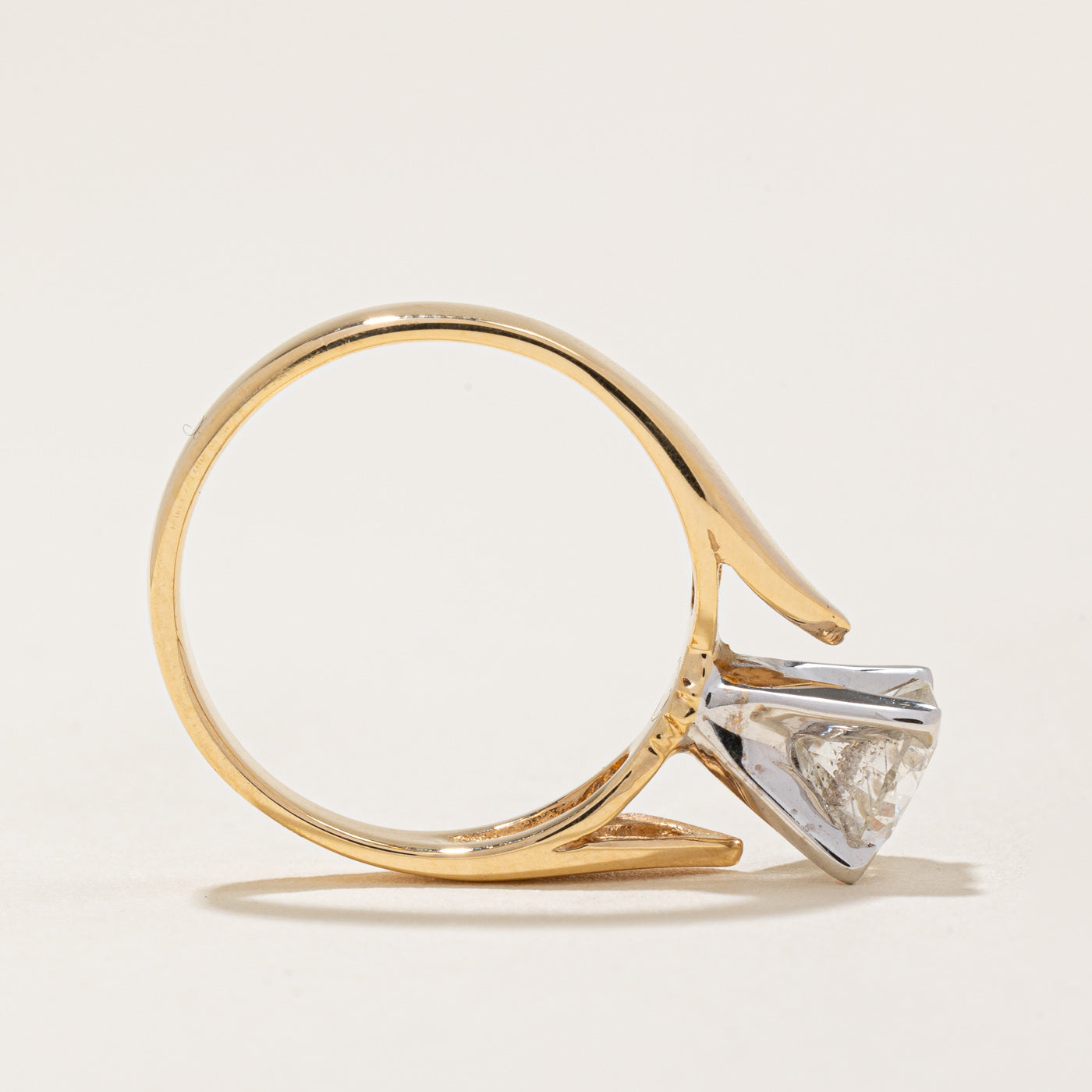 1.05ct Diamond Engagement Ring for Women - I2 Clarity, H/I Color, Size 5.5 - Perfect Wedding Proposal & Anniversary Gift