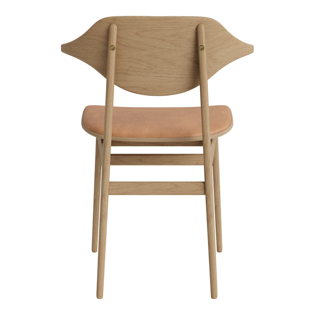 Bufala Dining Chair with Upholstered Seat - Modern Comfortable Kitchen & Dining Room Furniture for Home Decor