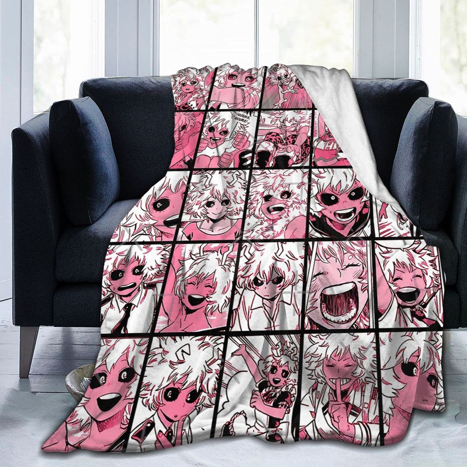 OUSSIRRO Anime Fleece Throw Blanket - Ultra Soft Warm Blanket for Winter (80