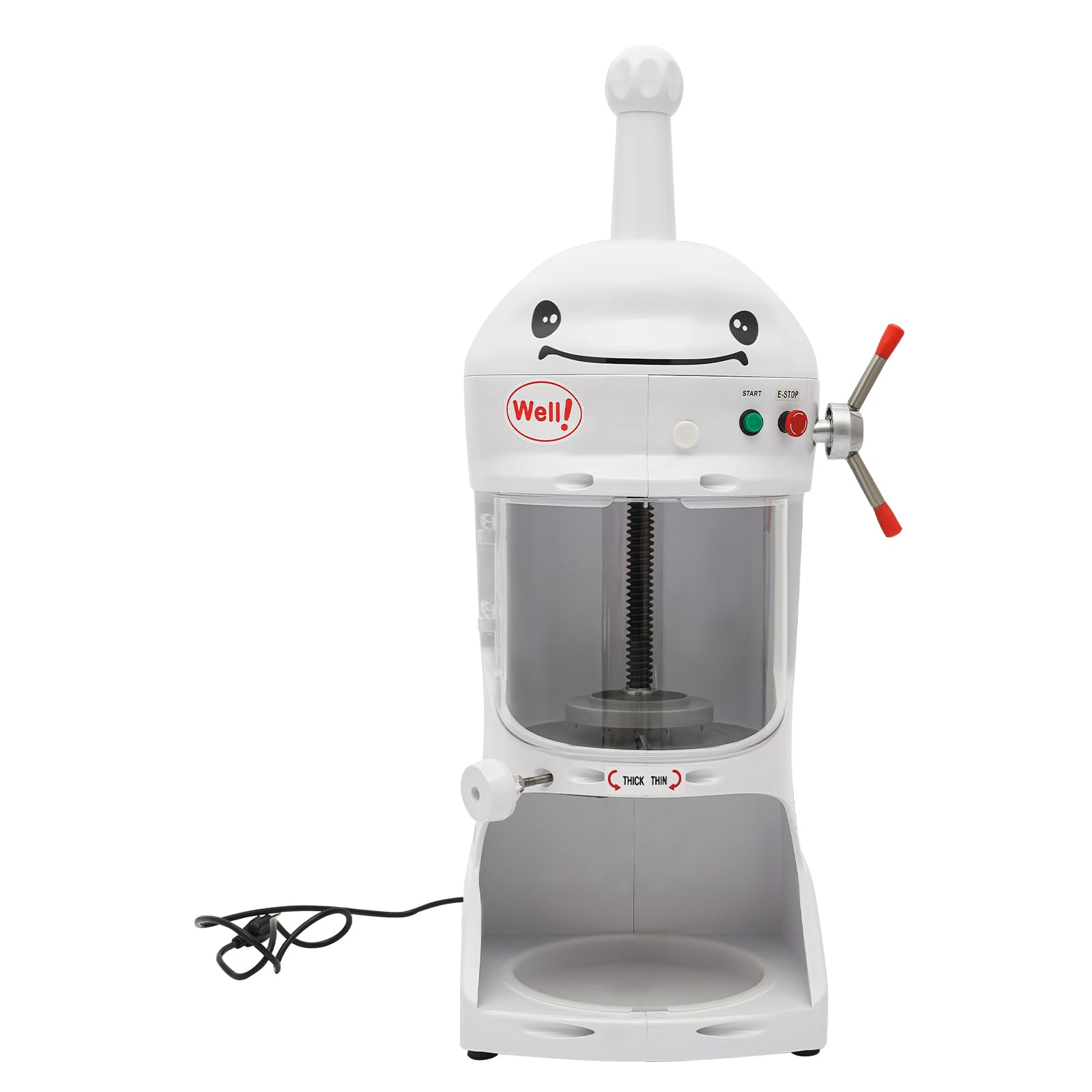Commercial Electric Ice Shaver Machine - Automatic Snow Cone Maker & Ice Crusher for Shaved Ice - Perfect for Hotels, Bars, Coffee Shops, Restaurants & Home Use