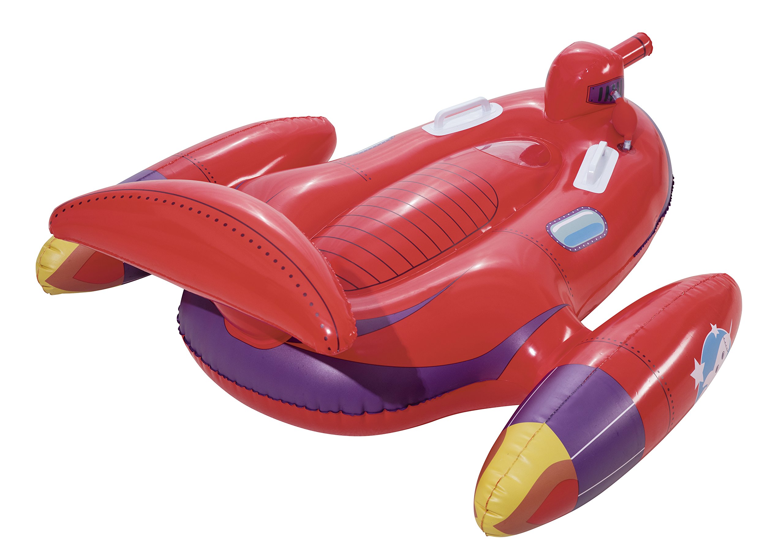 Bestway Inflatable Space Splasher Water Slide - Fun Outdoor Play for Kids, Backyard Summer Party & Pool Games