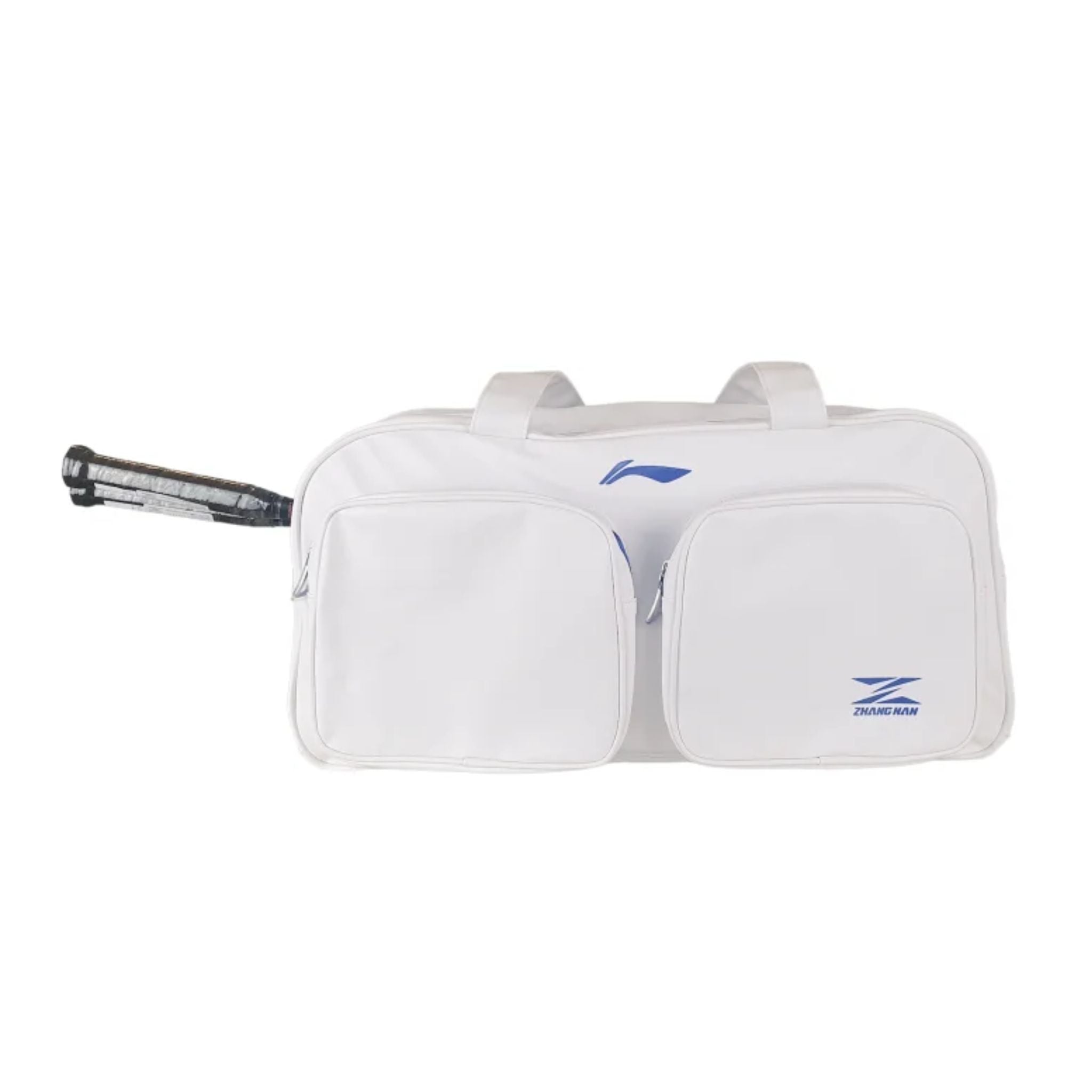 Li Ning Badminton Racket Bag - Premium Sports Equipment for Tennis & Squash | Durable & Lightweight ABJS015 (White) | Perfect for Gym, Travel & Court Accessories