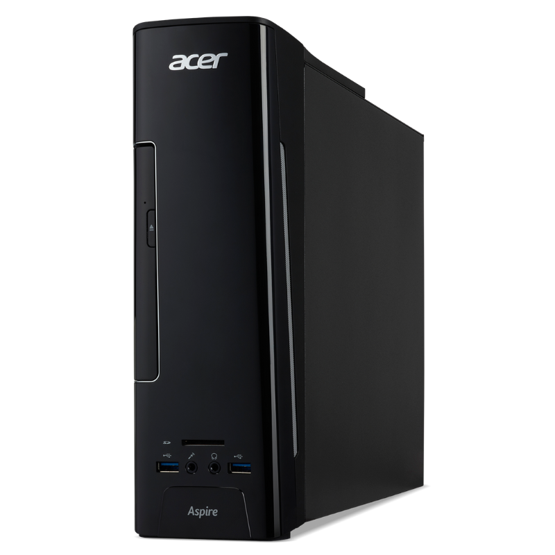 Acer Aspire XC 230 Desktop Computer - AMD E1 7010 Processor, 12GB RAM, 256GB SSD, Windows 11 (DT.B61SA.001) - Perfect for Home Office, Online Learning & Everyday Computing
