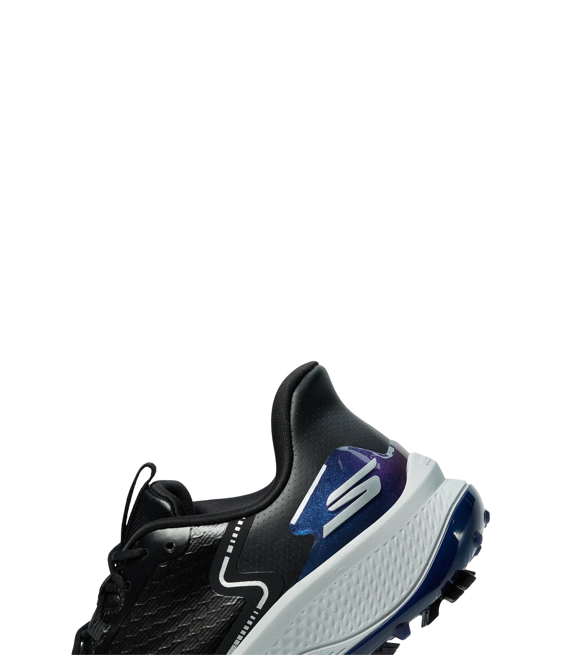 Skechers Men's Go Golf Blade Slip-On Golf Shoes - Black - UK 7.5 | Waterproof & Comfortable Spikeless Golf Footwear for Walking Courses | Perfect for Golfers, Driving Range & Casual Wear