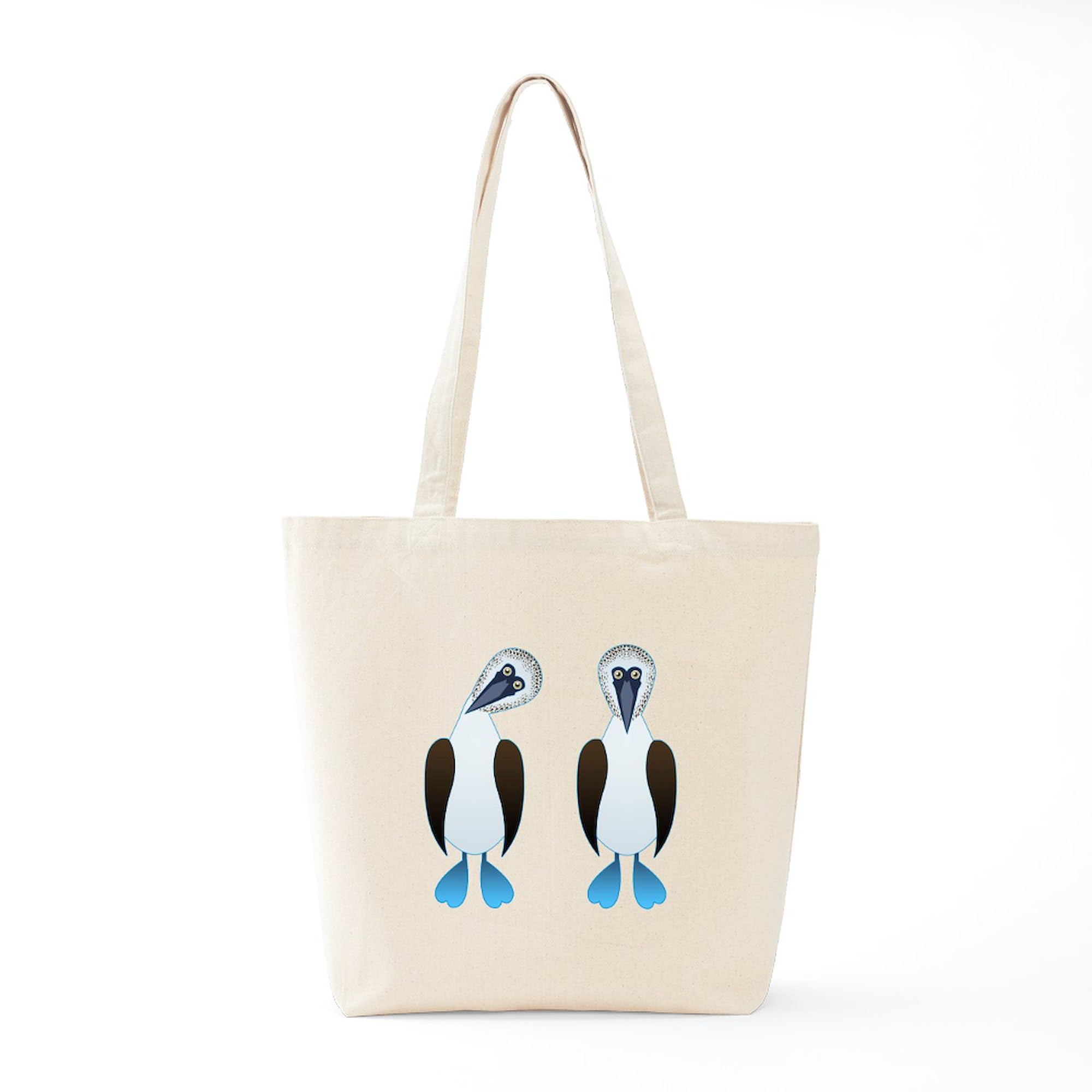 Pair of Boobys Tote Bag - Natural Canvas Reusable Shopping Bag for Beach, Grocery & Everyday Use | Eco-Friendly Carryall Gift
