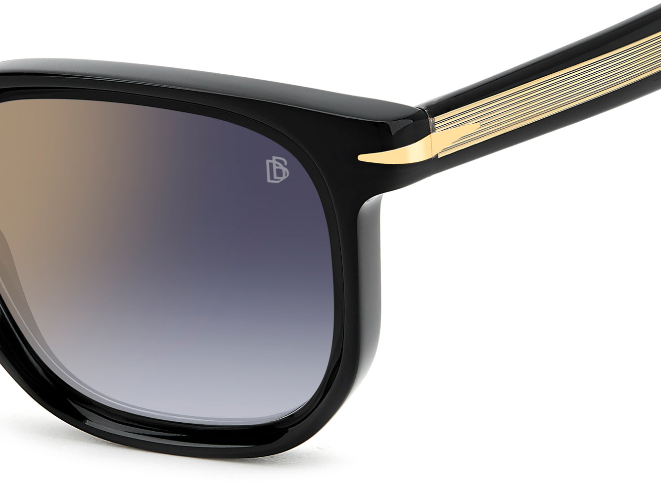 David Beckham DB7133/S Sunglasses - Polarized UV Protection Aviator Style for Men & Women - Perfect for Driving, Travel & Outdoor Activities