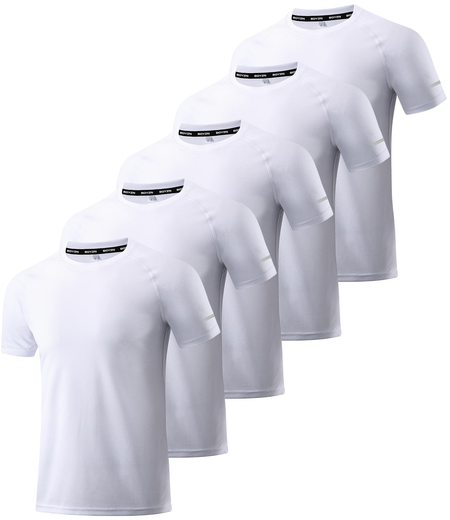 Men's Dry Fit Moisture Wicking Workout T-Shirts - 1 or 3 Pack Breathable Running Shirts for Gym & Sports | Perfect for Jogging, Training & Active Lifestyle