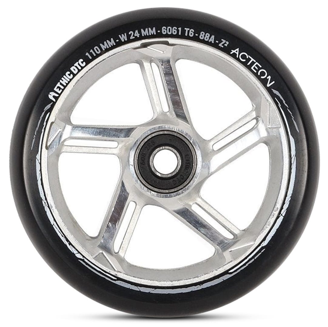 Ethic Acteon 110mm Skateboard Wheels - High Performance Longboard Wheels for Smooth Cruising & Downhill Riding - Perfect for Urban Commuting & Freestyle Skateboarding