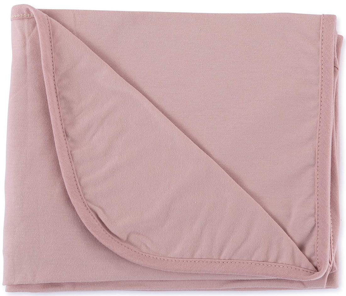 Ely's & Co. Soft Jersey Knit Cotton Swaddle Blanket & Beanie Hat Gift Set for Newborn Baby - Perfect for Baby Showers, Photography & Hospital Going Home Outfits