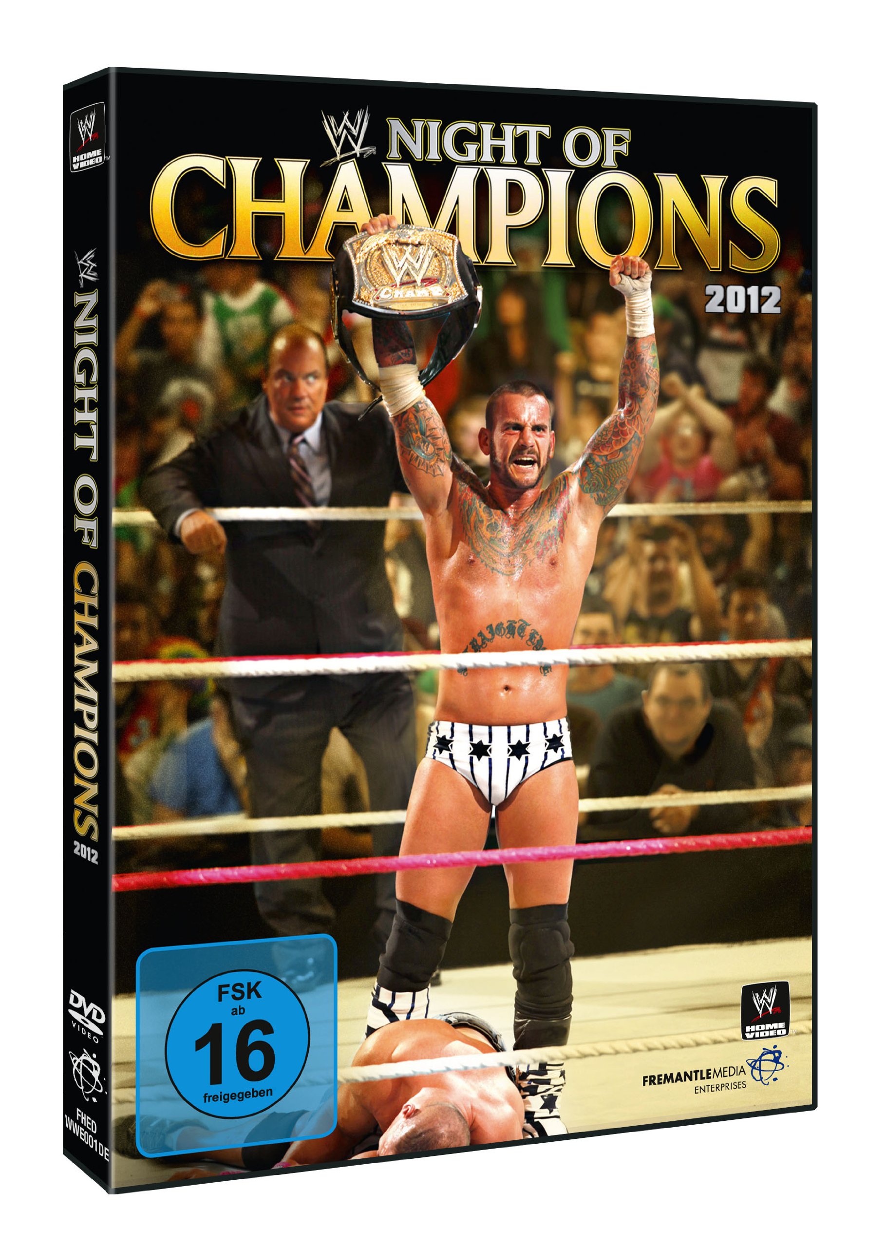 Night of Champions 2012 WWE Wrestling DVD - Official PPV Event | Collectible Sports Entertainment for Fans & Gift Giving
